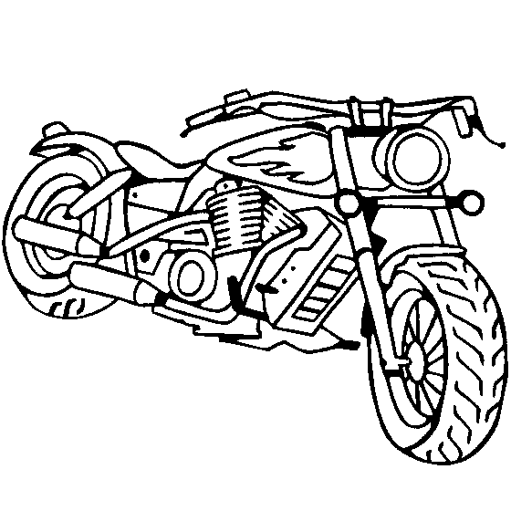 Free American Chopper Coloring Pages